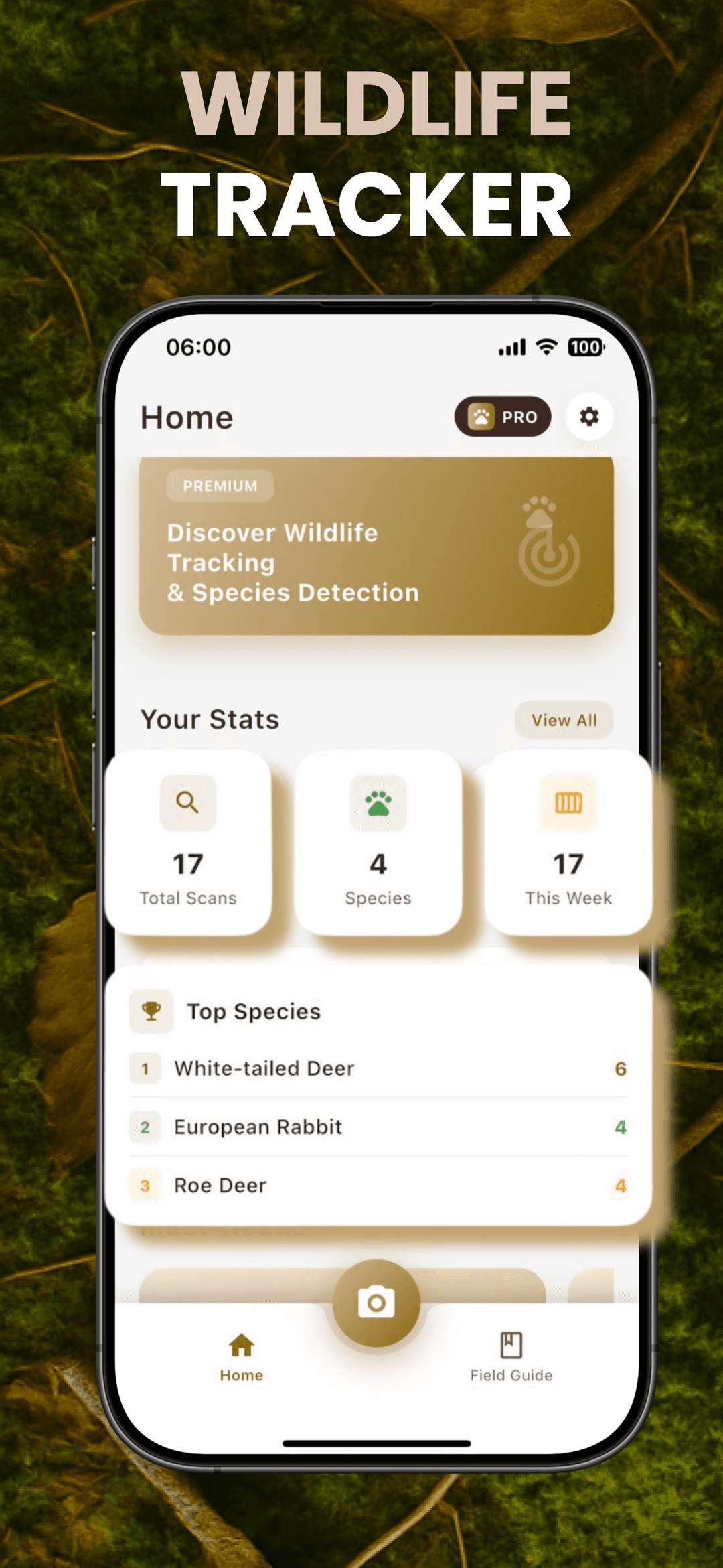 Animal Scat Identifier Statistics Dashboard